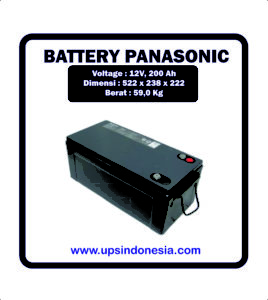 Battery VRLA Panasonic LC-P12100