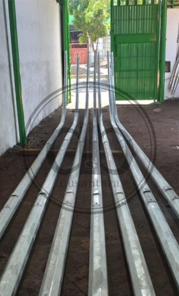 tiang pju oktagonal