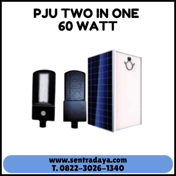 Lampu PJU Two In One 60Watt