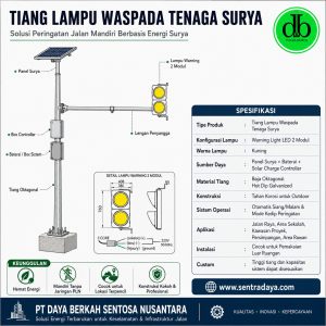 lampu waspada tenaga surya: solusi teknis apill