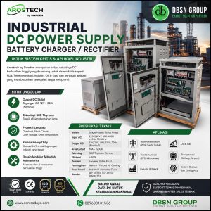 rectifier & battery charger industri swaden – solusi dc power
