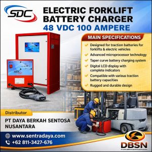 charger forklift 48v 100 a