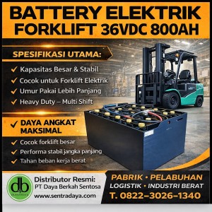rocket electric traction battery: solusi baterai traksi andal untuk forklift & kendaraan listrik industr