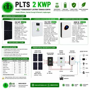 paket plts hybrid 2 kwp | baterai lifepo4 25,6 vdc 200 ah [2]
